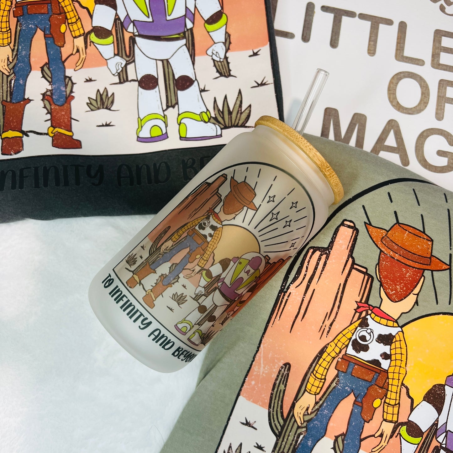 Toy friends glass