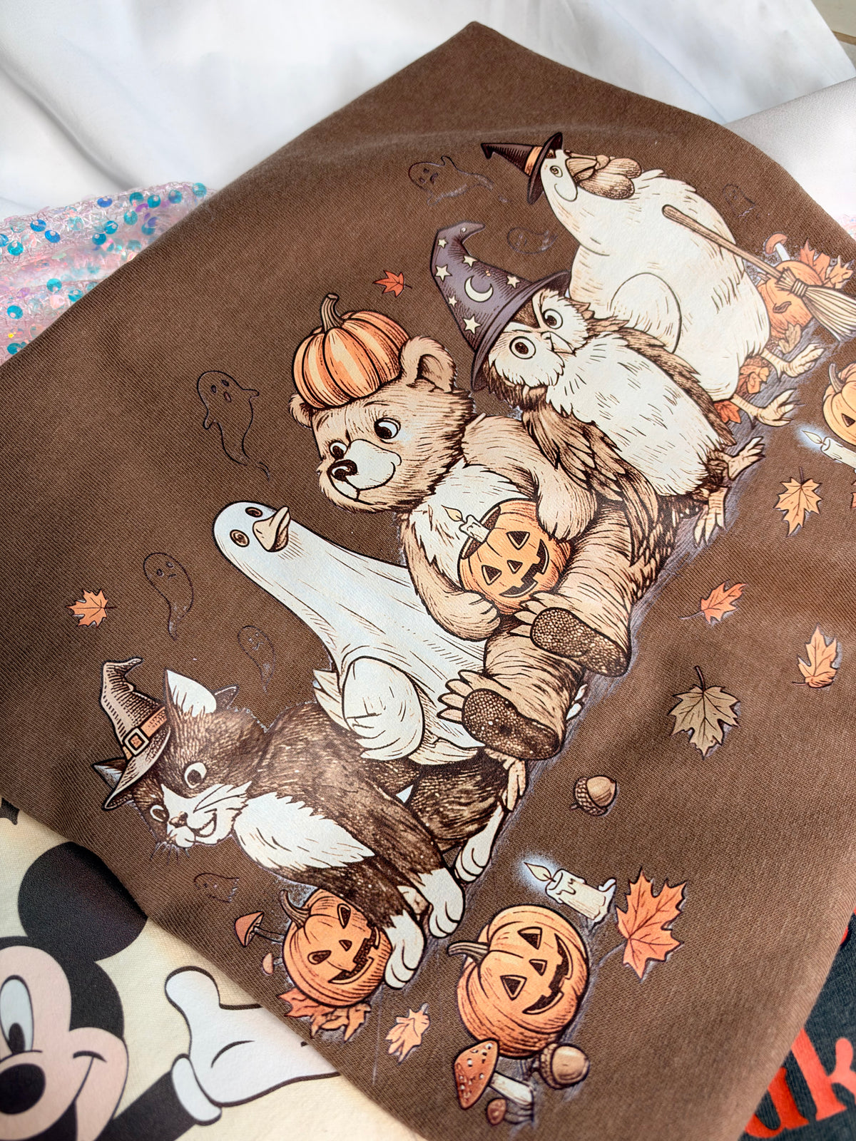Brown woods little bear adult unisex tshirt. EST tat 12-15 business days.