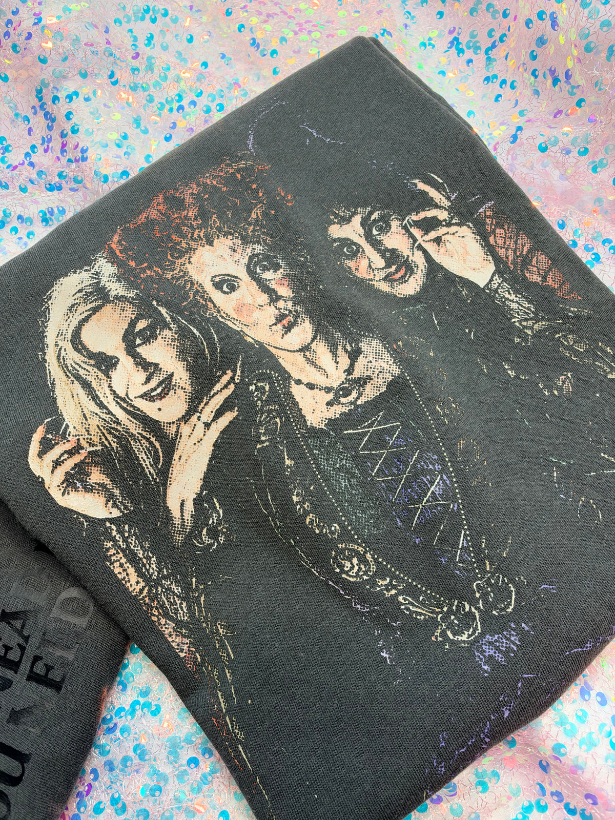 Pepper iconic witches adult unisex tshirt. EST tat 10-12 business days.