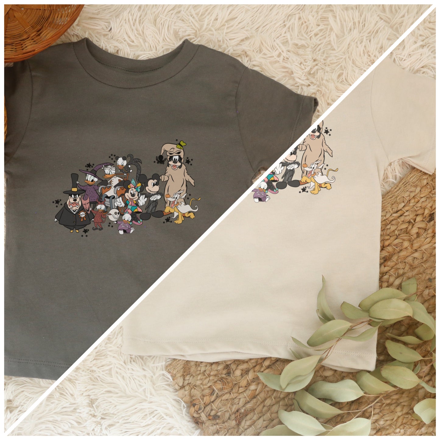 Toddler spooky friends unisex tshirt
