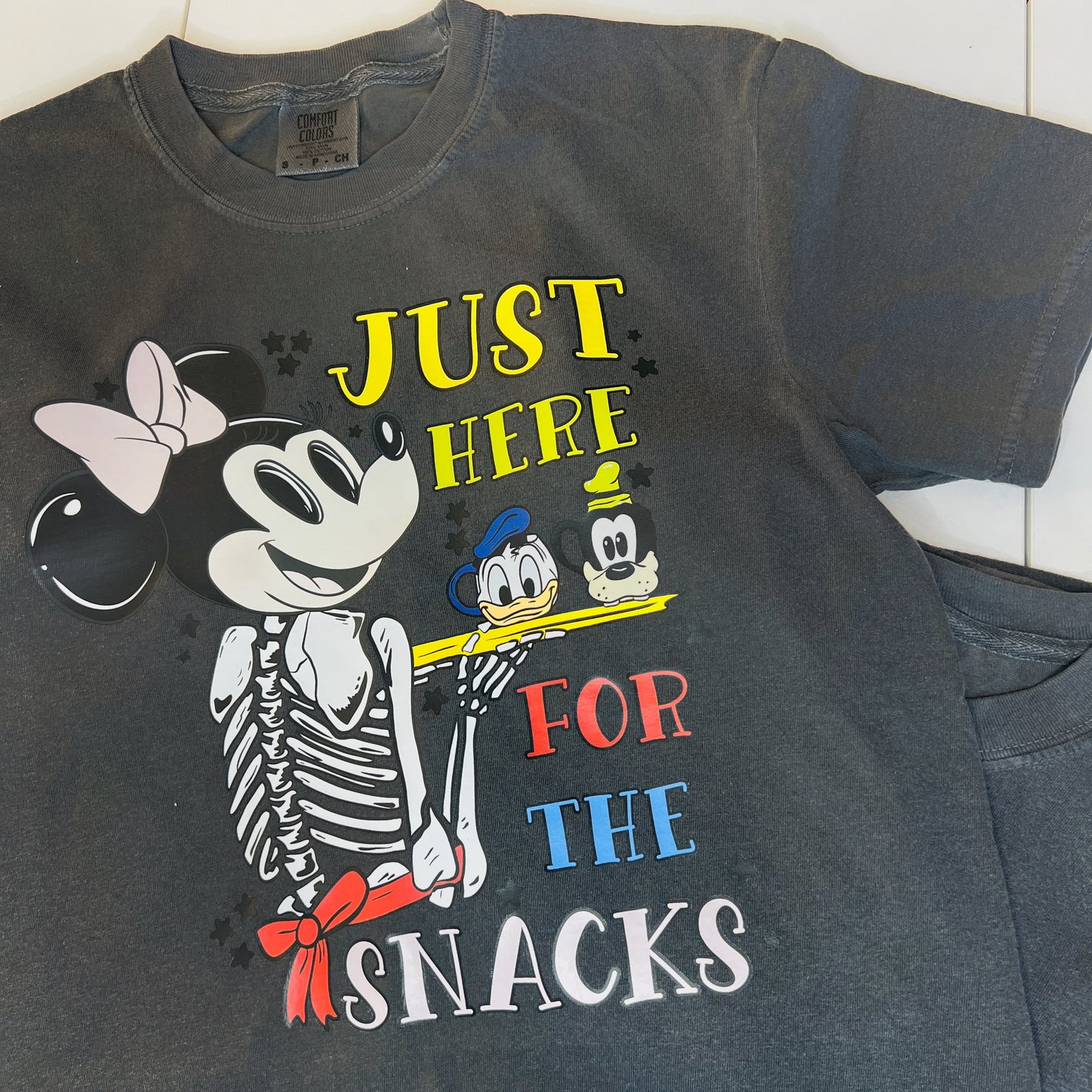 Spooky snack plate adult Unisex T-shirt