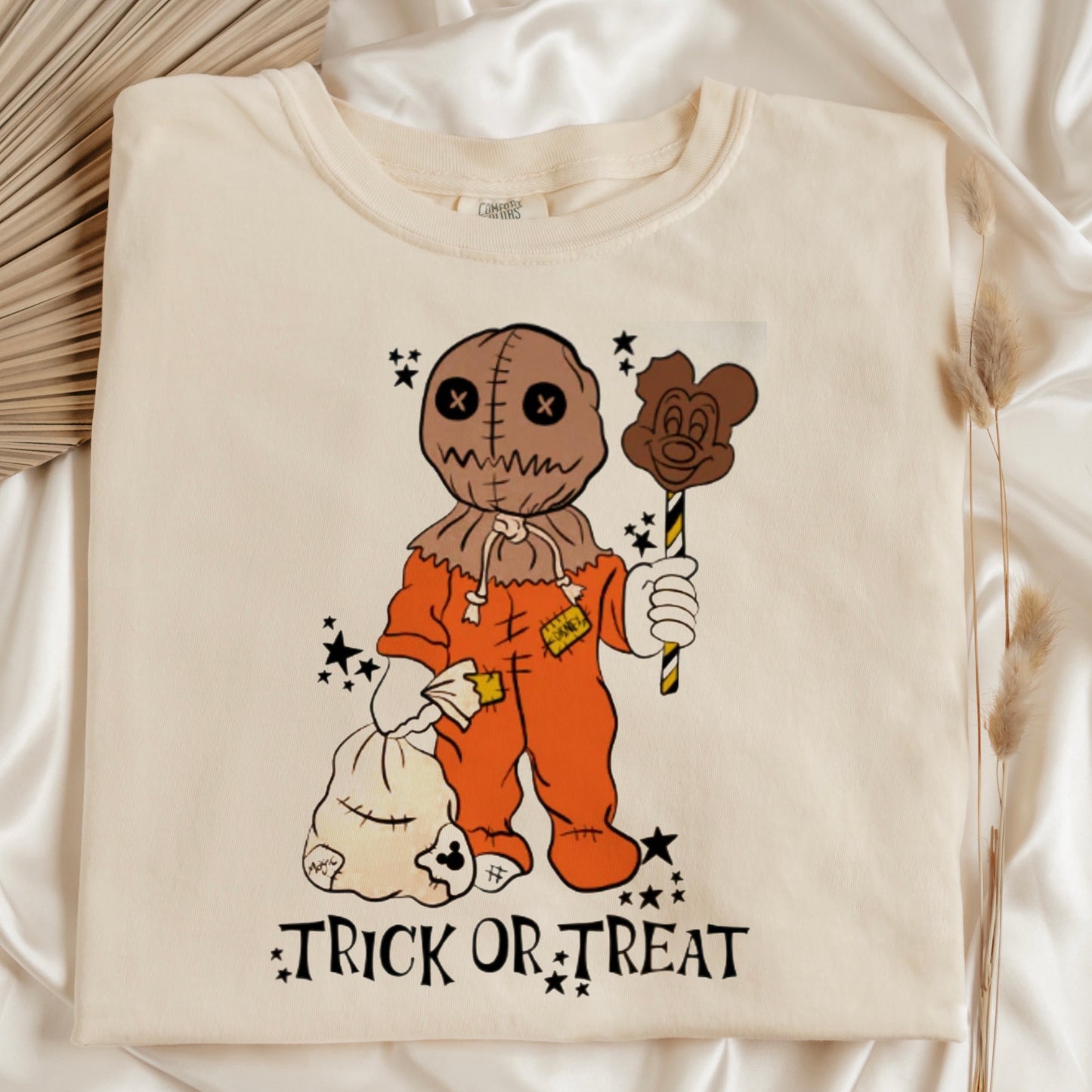 Trick treat unisex adult T-shirt
